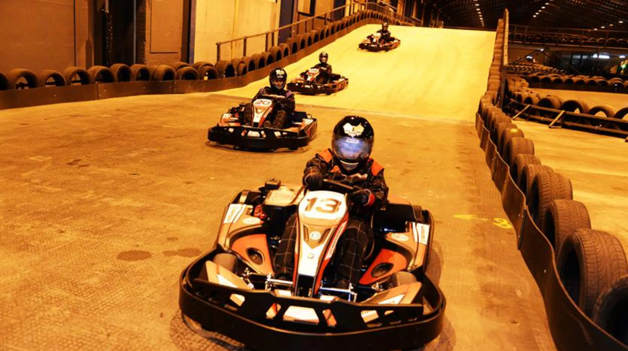 date ideas in Newcastle - team sport go karting